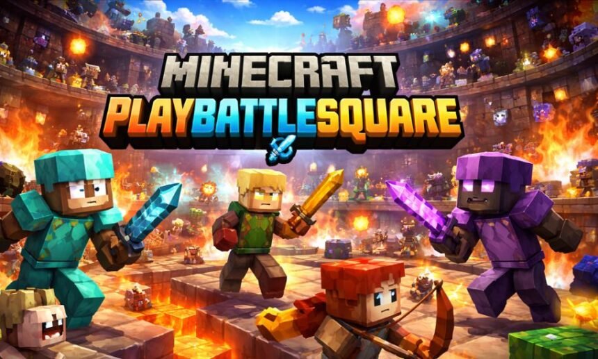 Minecraft PlayBattleSquare