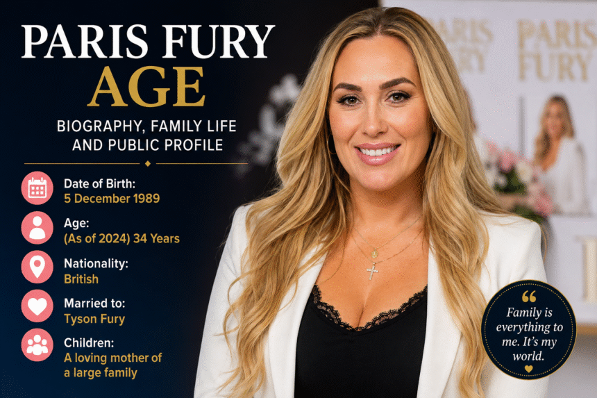 paris fury age