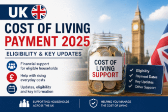 uk cost of living payment 2025