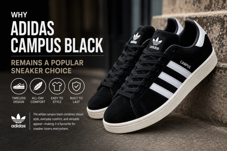 adidas campus black