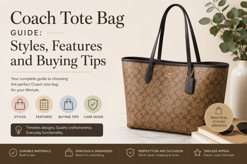 coach tote bag